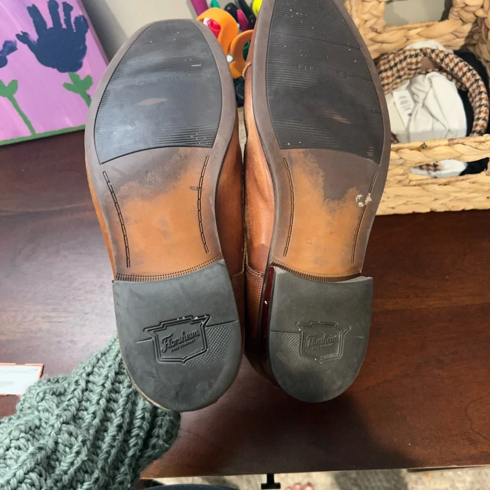 Florsheim Leather Brown Men's Dress Shoes Size 11.5